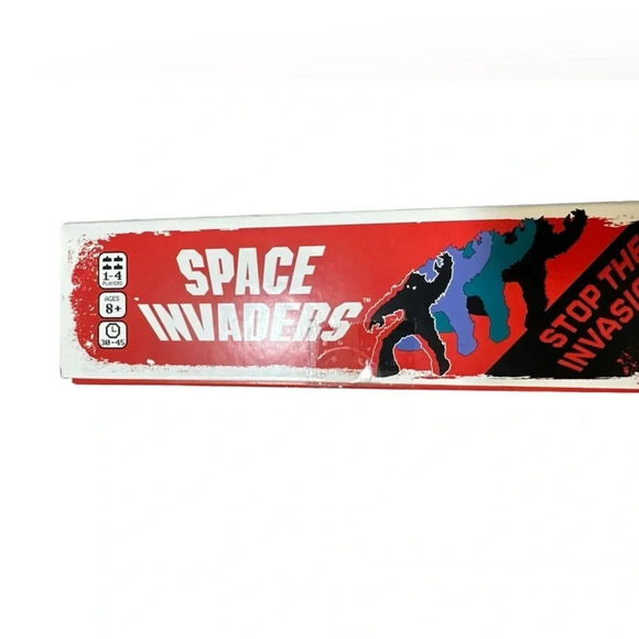 Space Invaders A Co-Op Dexterity Board Game Taito Taitronics Buffalo Games - Picture 3 of 5